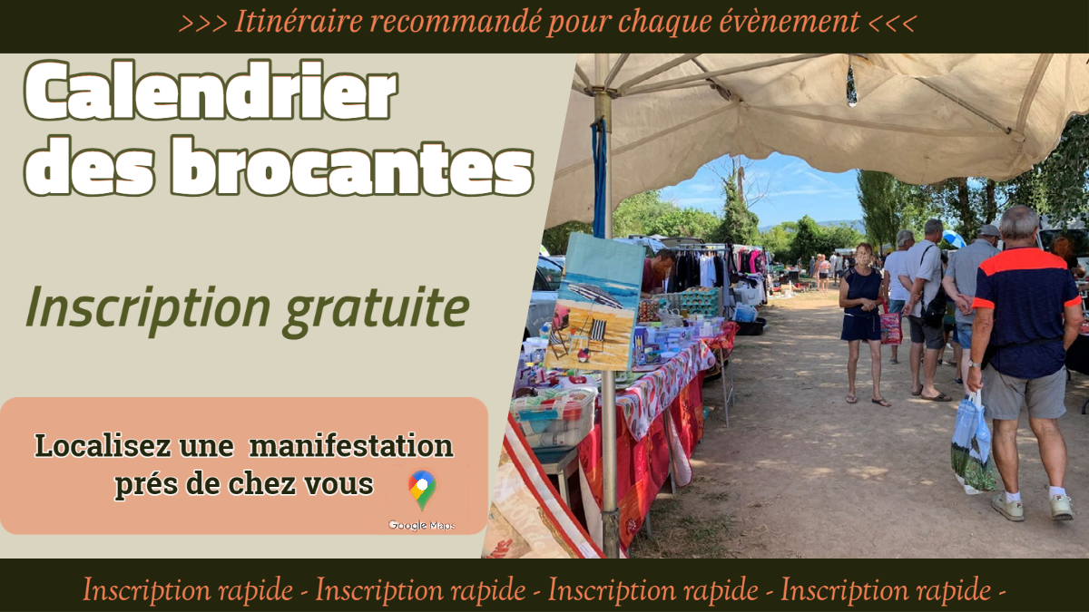 Brocante de Sommereux – Calendrier des brocantes